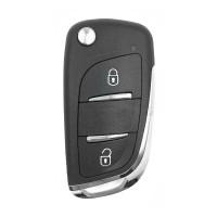 Universal Wireless Super Remote Key 2 Buttons XEDS00EN